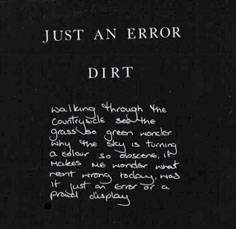 DIRT (UK) : Just An Error
